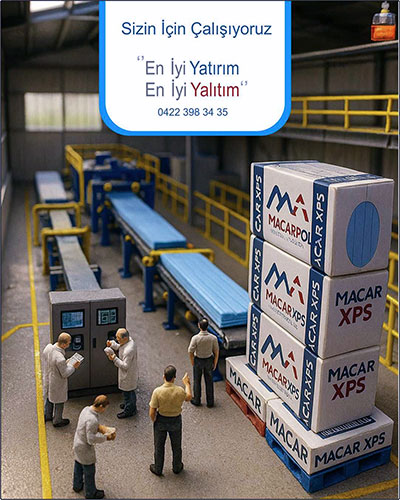 Merdiven Altı Değil, EPS-XPS Entegre Tesis Üretimi